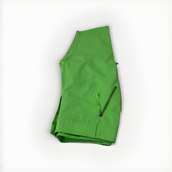 Lauren Ralph Lauren Parrotc FB Lime Green Capri Pants 8 - Picture 11 of 12